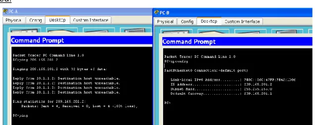Figure 29 Conectividad entre Pc 