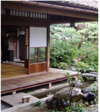 Figura 5.1.1 : Tatami en una casa tradicional  Figura 5.1.2: Exterior casa japonesa