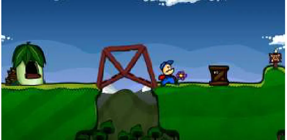 Figura 10: El juego Cargo Bridge 2 permite el diseño de puentes de  construcción sencilla 