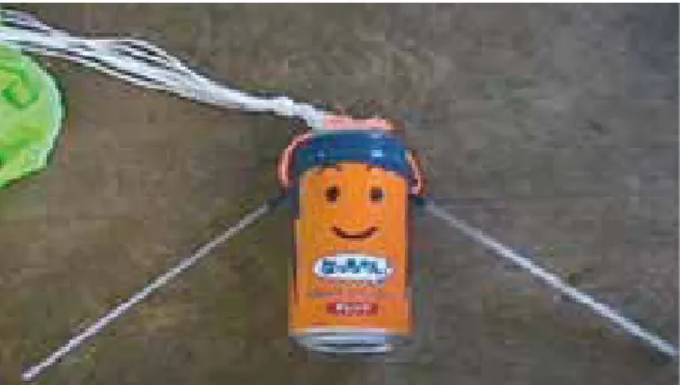 Figure 1. First CanSat built by Japanese students.