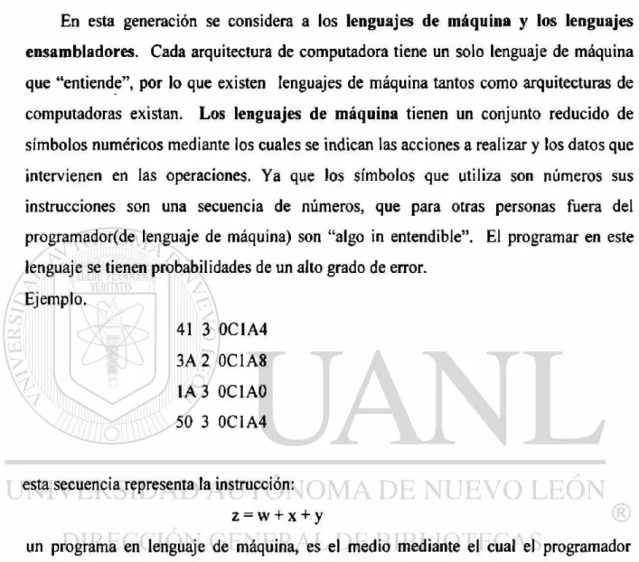 Fig. 2 Esquema del Proceso de la programación en lenguaje de máquina 