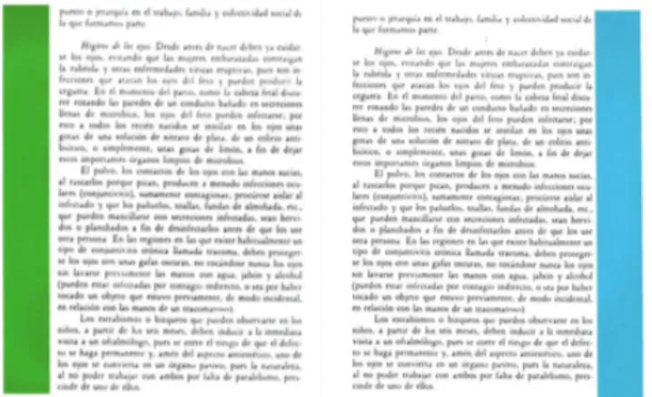 Fig. 3 Marcadores de Palomar Petit (1979) 