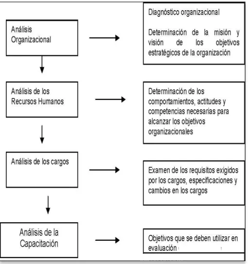 Ilustración 4.  Diagnóstico de los procesos de capacitación. 