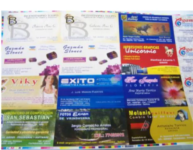 FIGURA 6. Tarjetas  