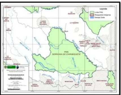 Tabla 3. Resguardos indígenas en la zona de influencia del PNN Serranía de Chiribiquete 