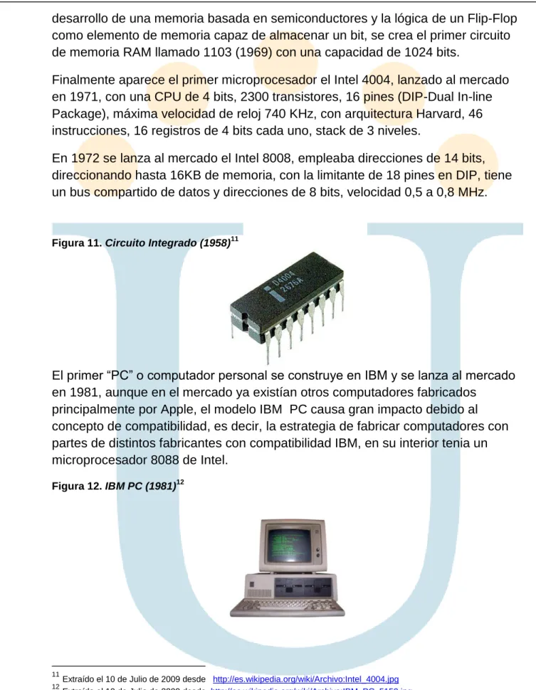 Figura 11. Circuito Integrado (1958) 11