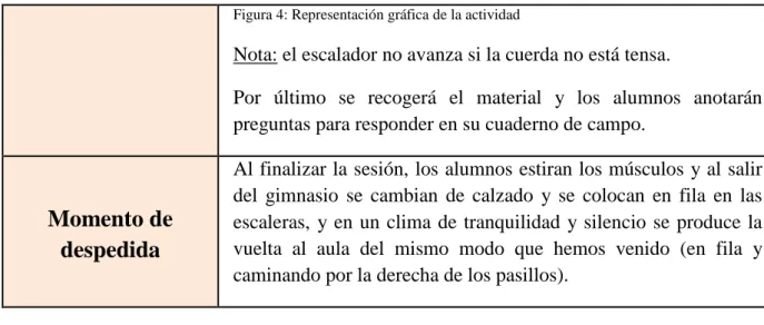 Figura 4: Representación gráfica de la actividad