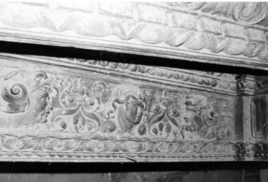 Fig. 2. Castroverde de Campos (Zamora). Restos del retablo mayor de San Nicolás. 