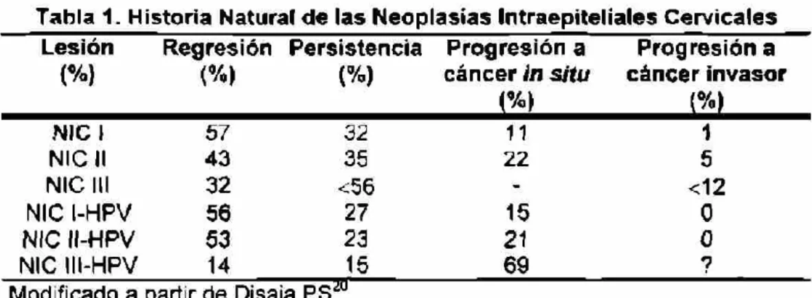 Figura 3. Patogénesis multifactorial del condiloma y la neoplasia cervical. La  expresión y replicación viral completa en las células escamosas cervicales se  manifiestan por la proliferación, maduración y formación de condilomas ordinarios