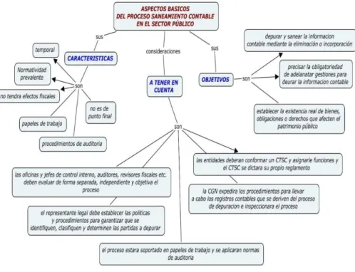 GRÁFICO 1 ASPECTOS BASICOS DEL PROCESO DE SANEAMIENTO CONTABLE 