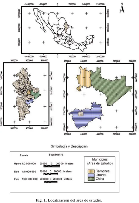 Fig. 1. Localización del área de estudio.