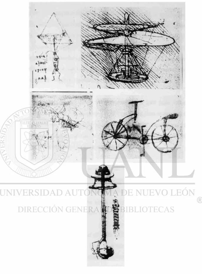 Figura l. Bosquejos de Da Vinci. 