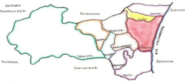 Mapa 1.   Municipio de Sativanorte  