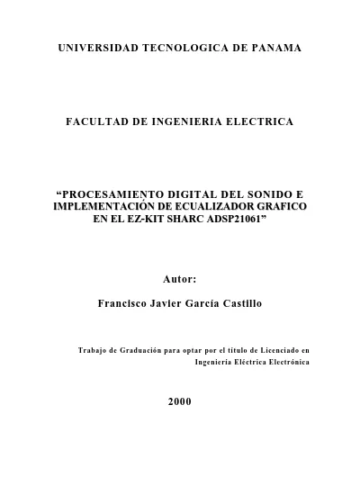 Universidad Tecnologica De Panama Facultad De Ingenieria Electrica 0480