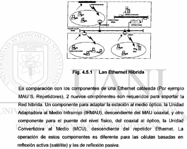 Fig. 4.5.1 Lan Ethernet Híbrida 
