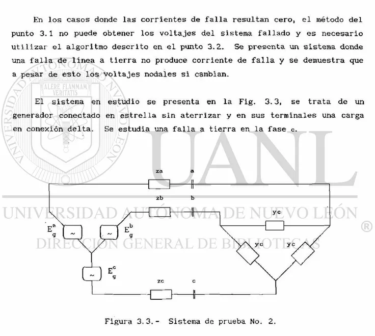 Figura 3.3.- Sistema de prueba No. 2. 