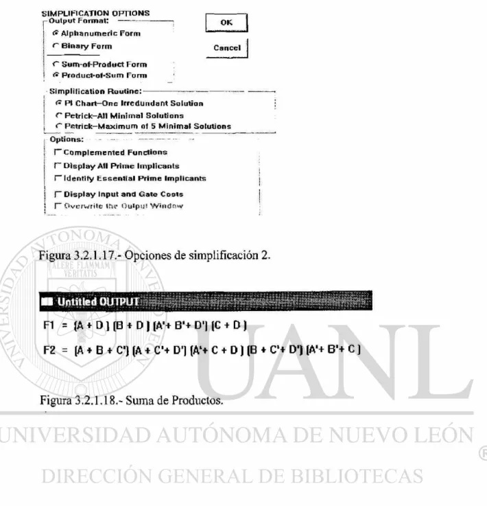 Figura 3.2.1.17.- Opciones de simplificación 2. 