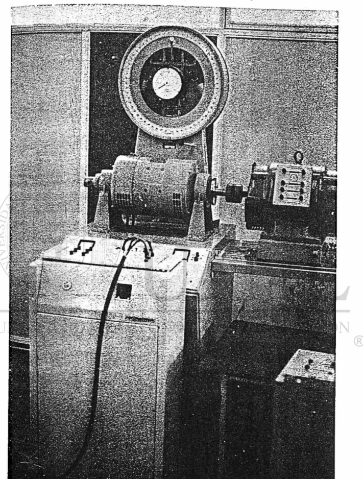 Fig. 10 Dinamómetro ASEA de 3 Kw. 