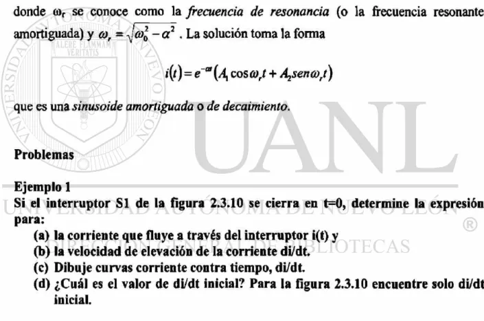 Figura 2.3.10 Problema ejemplo 1 