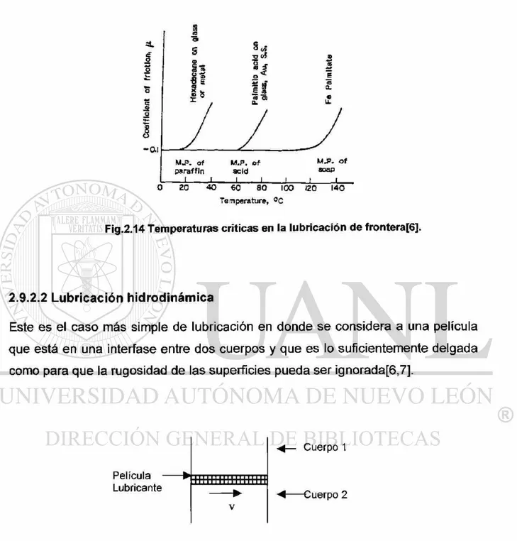 Fig. 2.15 Lubricación hidrodinámica [6]. 