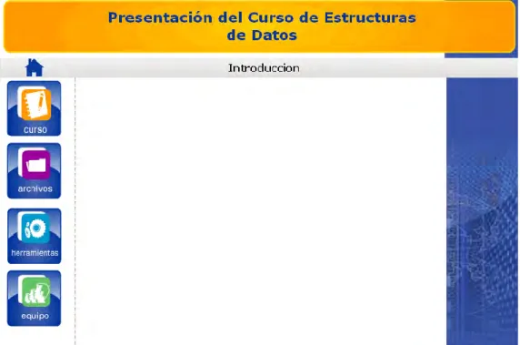 Figura 8. Presentación del curso             