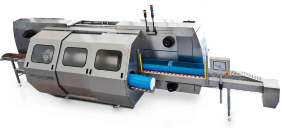 Figura 1. Equipo utilizado en los experimentos (Hiperbaric 135) (ITACyL). 