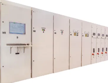 Figura 21. Ejemplo de sistema SCADA junto a celdas