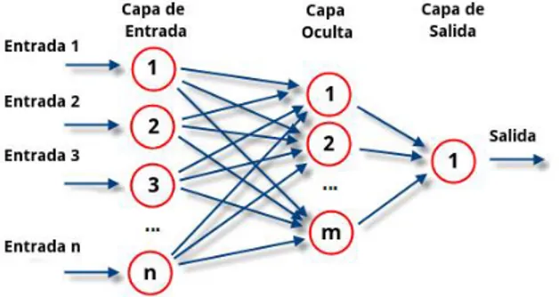 Figura 15. Representación de las capas a lo largo de la red neuronal. Fuente: 