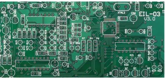 Figura 3.1 – Ejemplo placa de circuito impreso 
