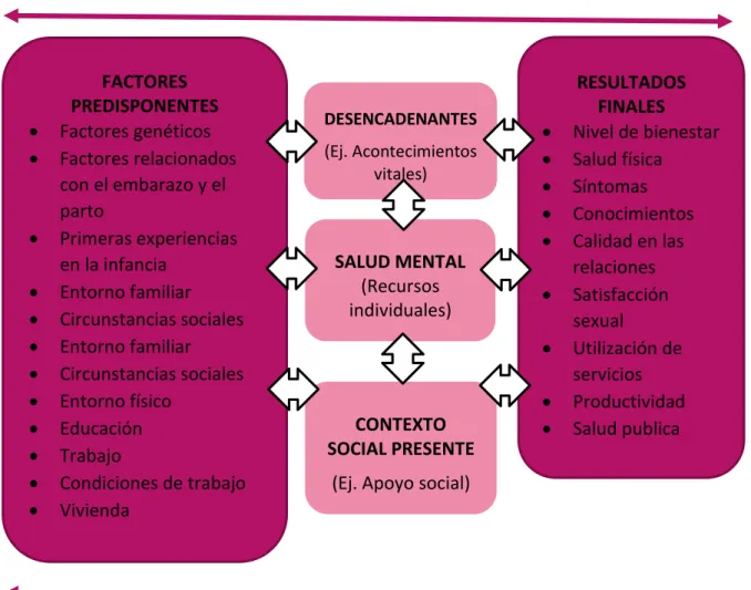 Gráfico 2: El Modelo Funcional de la Salud Mental.  