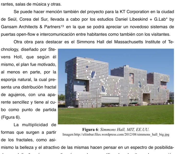Figura 6: Simmons Hall, MIT, EE.UU.