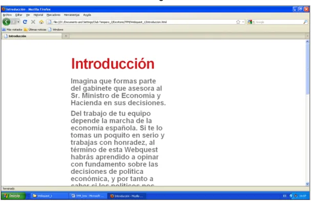 Ilustración 6.2: Página de Introducción 