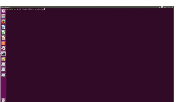 Figura 10. Imagen del terminal de Ubuntu.