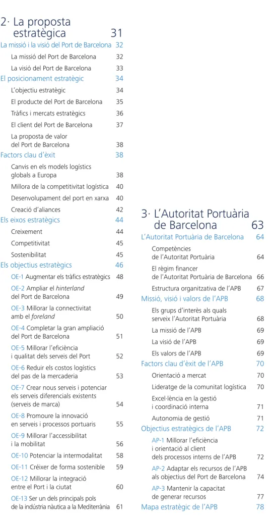 Mapa estratègic de l’APB  78