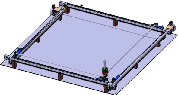 Fig. 3. Plataforma de soporte de Physiobot 