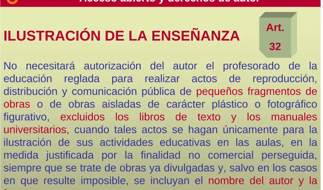 ILUSTRACIÓN DE LA ENSEÑANZA