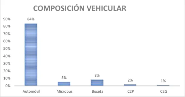 Ilustración 7.2 Composición vehicular  Fuente: Autores 