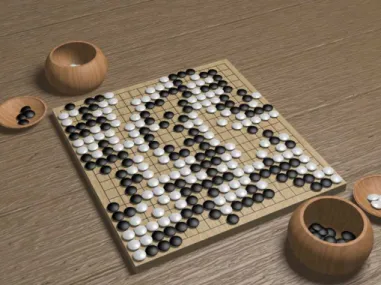 Figure 2.4 Go game. Taken from Browne [2005]. 