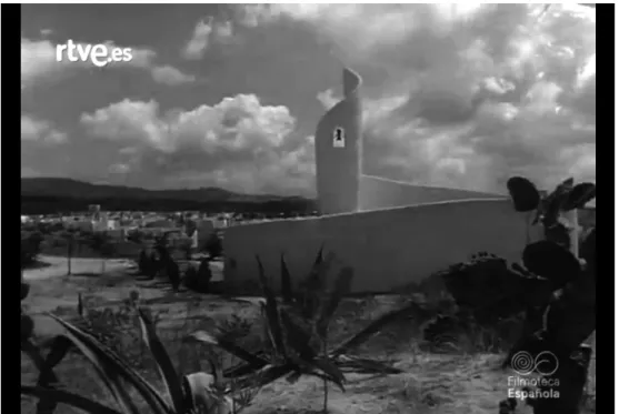 Fig.  1.  Ciudad sindical de educación y descanso de Marbella en el  NO-DO, 17.08.1962 