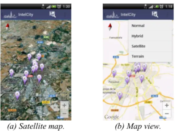 Fig. 6.  Geographical visualization. 