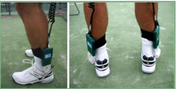 Figura  1.  Análisis  presurométrico  mediante  Biofoot en el pádel en ambos pies. 