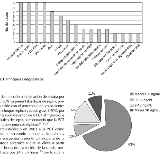 Figura 1. Principales diagnósticos.