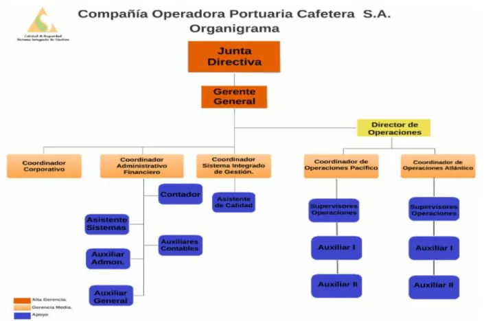 Figura 1: Organigrama 