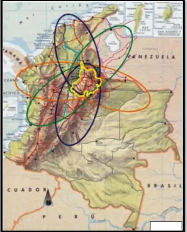 Figura 4. Ubicación geoestratégica del departamento de Santander 