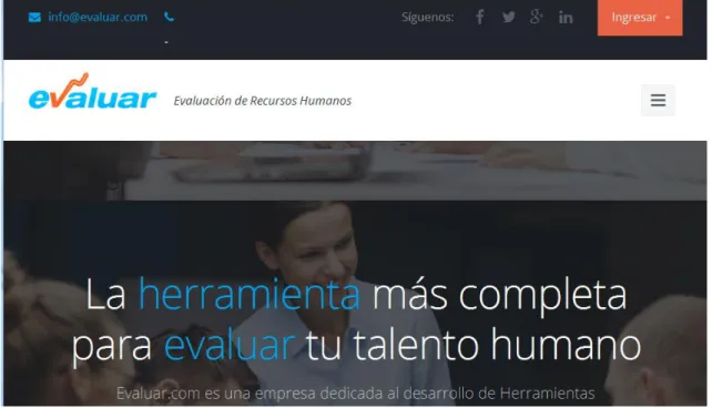 Figura 2. 20. Página evaluar 