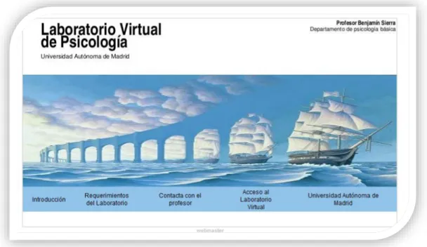 Figura 2. 4. Laboratorio virtual de Psicología. 