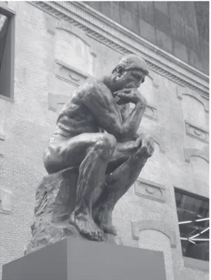 Figura 2.14 El pensador	de	Rodin.