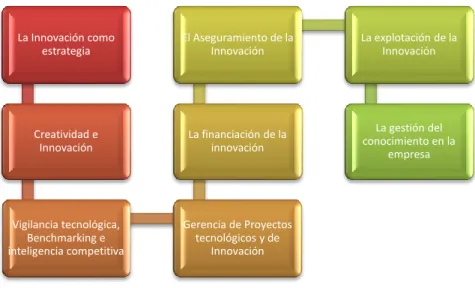 Figura 4. Pasos del Proceso de innovación 