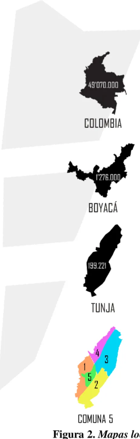 Figura 2. Mapas localización.