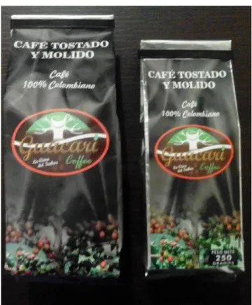 Figura 8. Guacari Coffee presentaciones 